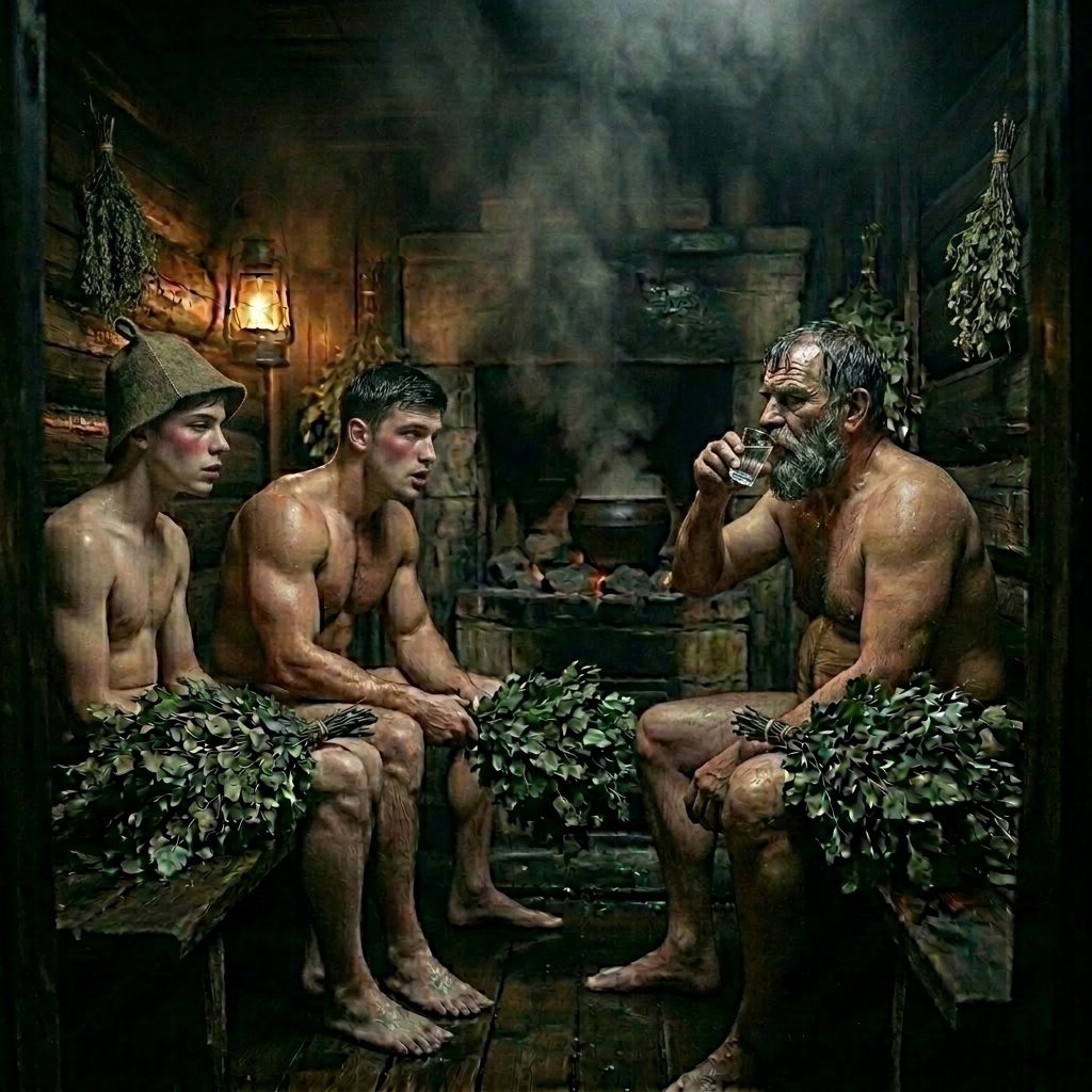 Обложка «Баня»